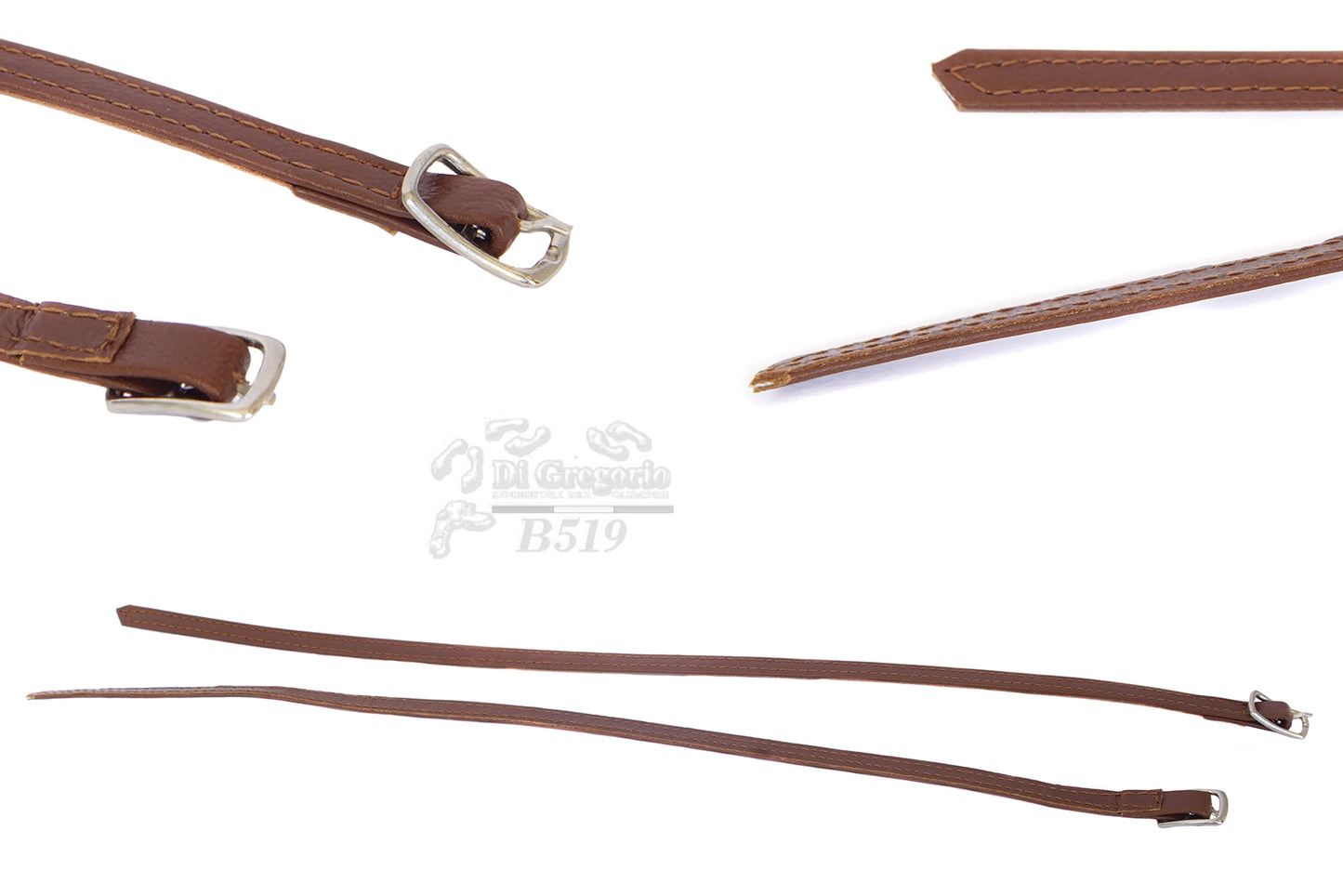 Cinturini Ricambio per Scarpe Decolletè in Vera Pelle Foderata 8 mm x 31 cm – Cinturini di Sostituzione per Scarpe Donna