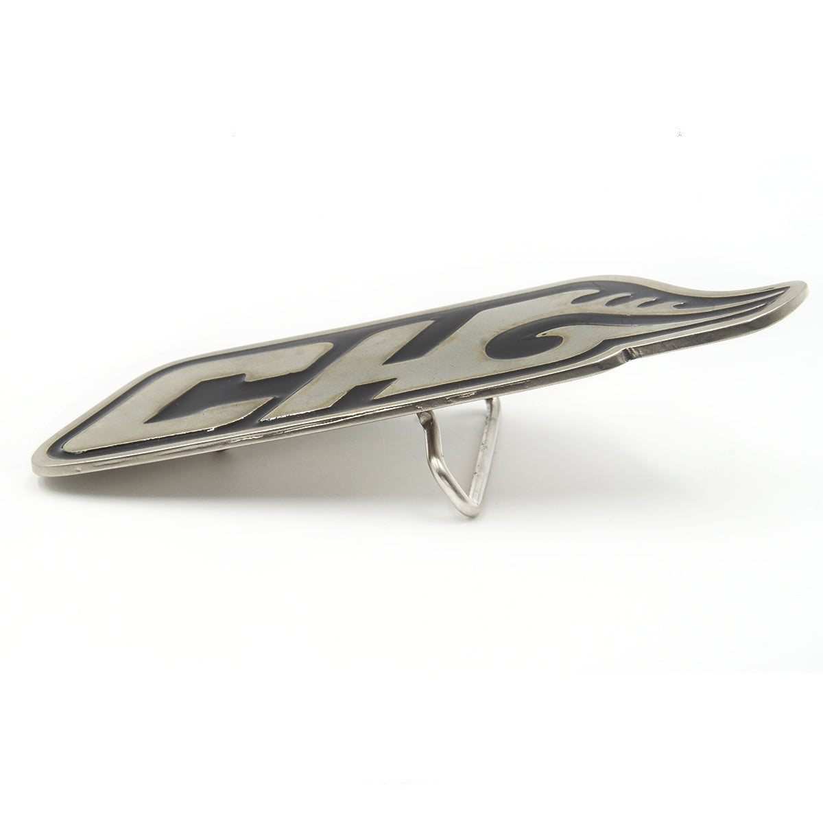 Fibbia per Cintura 40 mm in Metallo Smaltata Stile Biker Sportivo