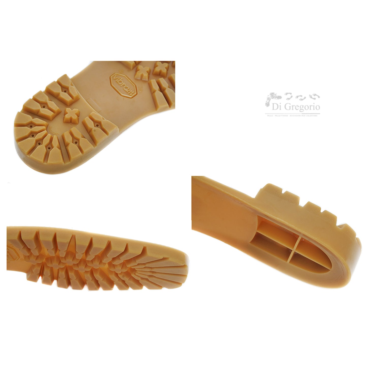 Vibram 1149 mountain lug rubber sole anti-slip resistant comfortable