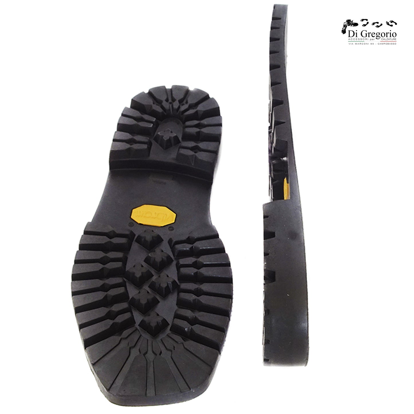 Vibram 1149 mountain lug rubber sole anti-slip resistant comfortable