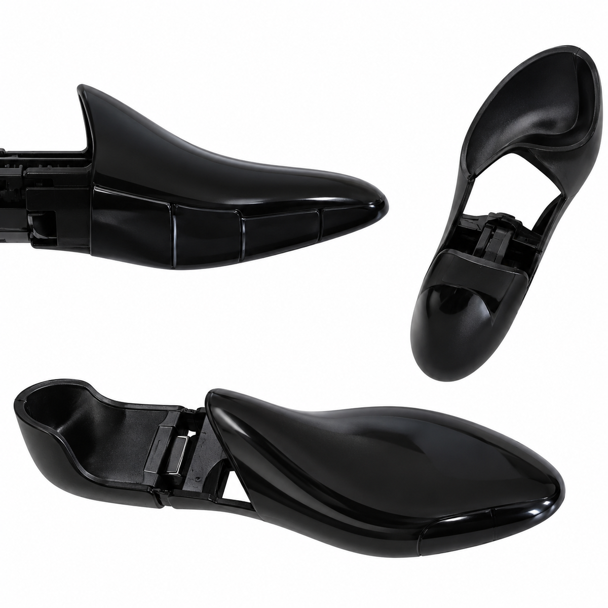 Tendiscarpe Anatomico in Plastica Regolabile  Mantieni in Forma le Scarpe, Misure 39–46