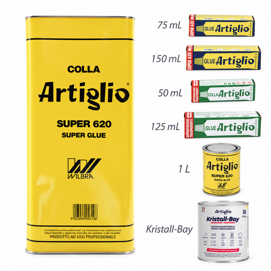 Colla Mastice artiglio super 620 e superchiaro calzolaio cuoio pelle fai da te