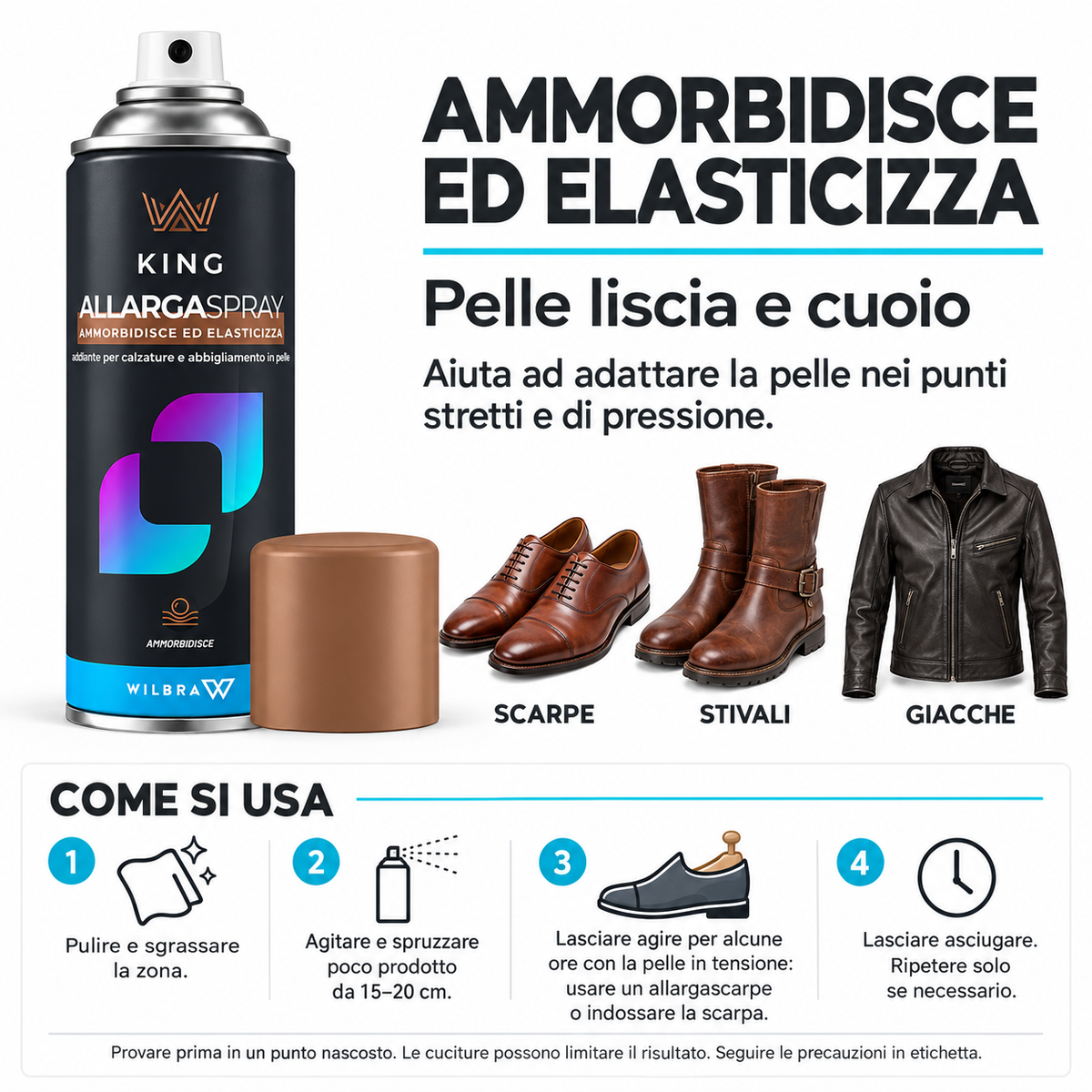 Allargascarpe dilatante spray 200 ml ammorbidente quando le scarpe stringono