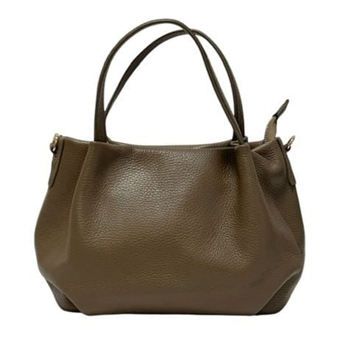 Borsa donna in vera pelle morbida a mano con tracolla regolabile made in italy