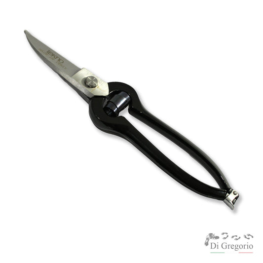 Cesoia per tagliare cuoio e gomma Lungh lame 6cm forbici acciaio apertura molla