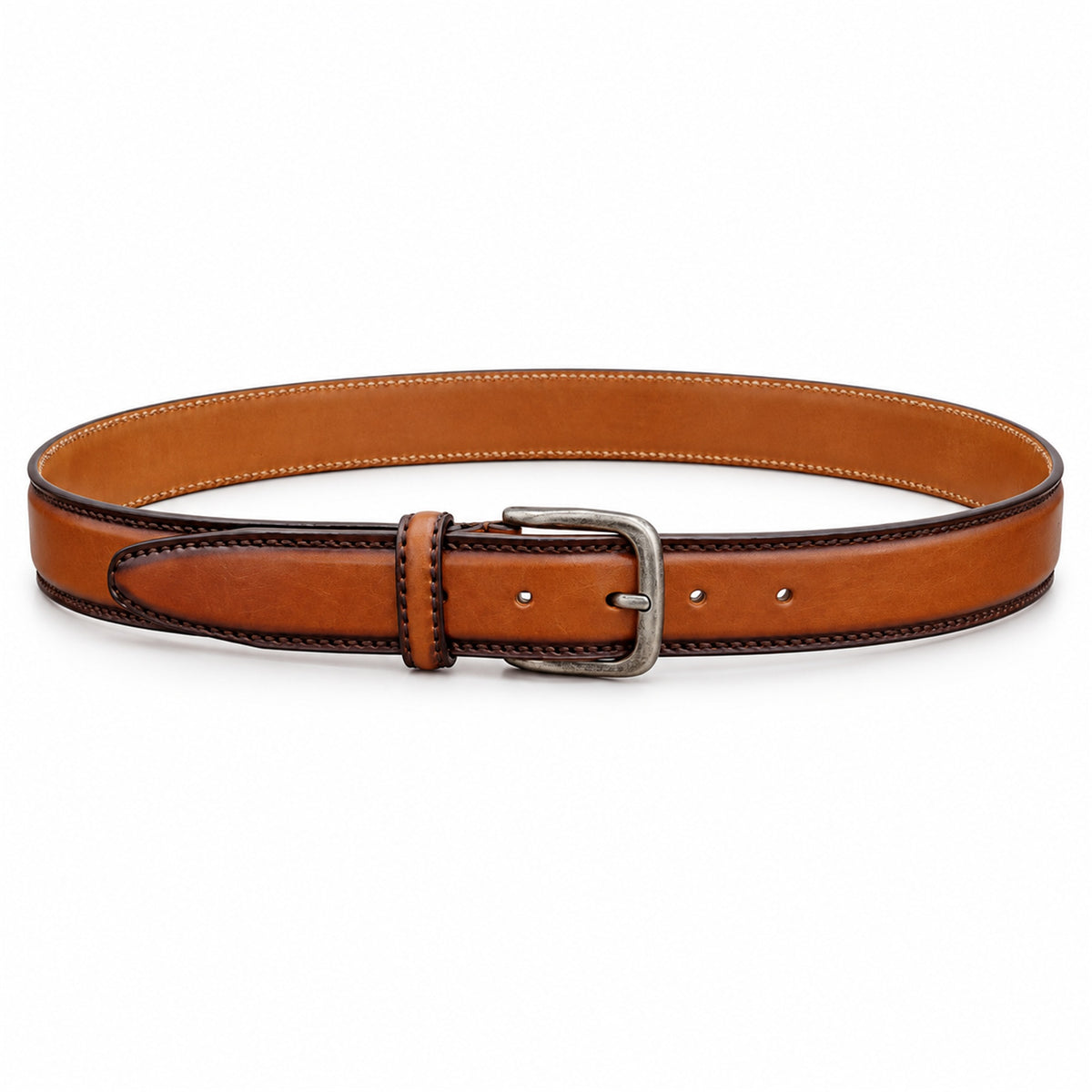 Cintura Uomo Donna Vera Pelle 35 mm Artigianale Made in Italy Regolabile