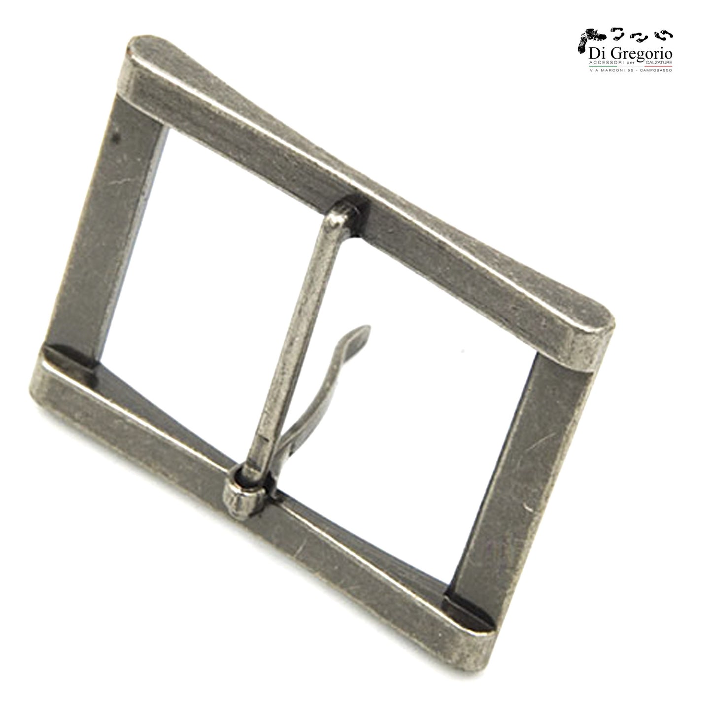 Fibbia Ricambio per Cintura 4 cm in Metallo con Ardiglione | Creazione e Riparazione