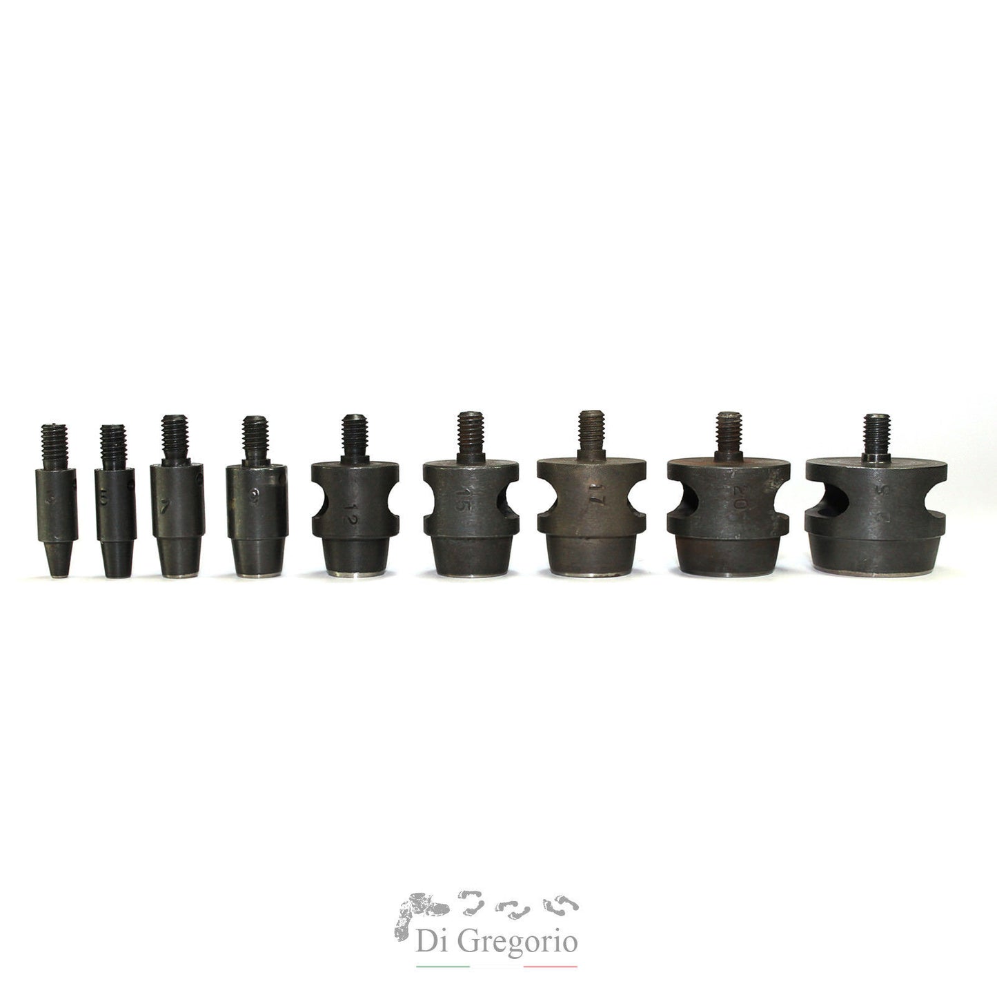 Fustella tonda per torchio per fori precisi 0,5 ÷ 25 mm torchietto fustellatrice
