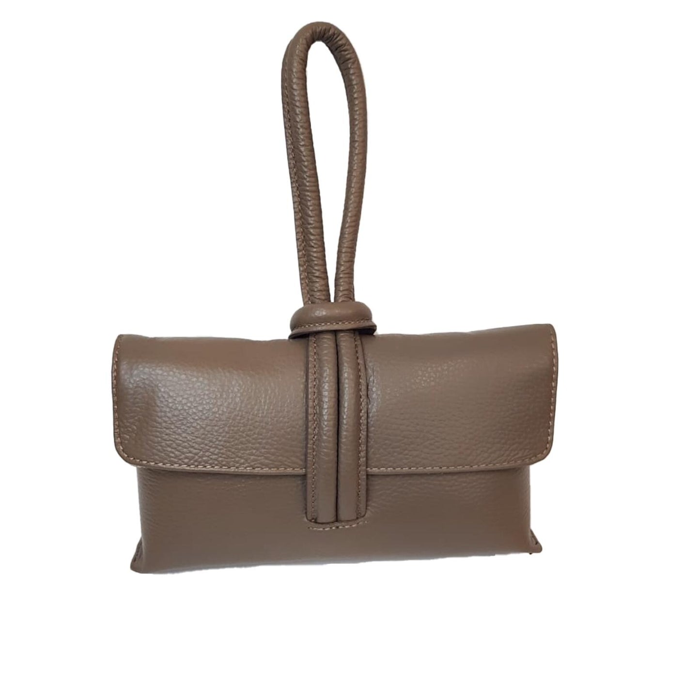 Borsa Donna Nodo in Vera Pelle Multifunzione, Elegante e Versatile con tracolla regolabile