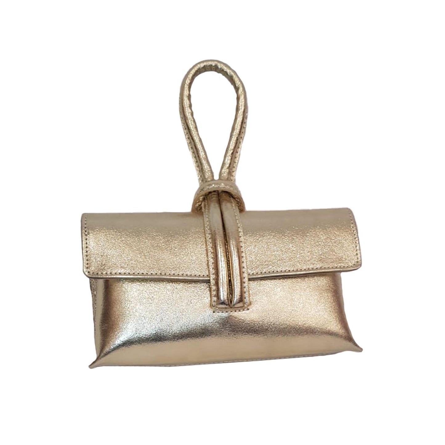 Borsa Donna Nodo in Vera Pelle Multifunzione, Elegante e Versatile con tracolla regolabile