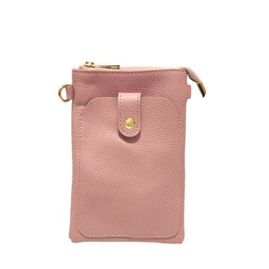Borsa donna borsello uomo porta cellulare in vera pelle tracolla regolabile Made in italy