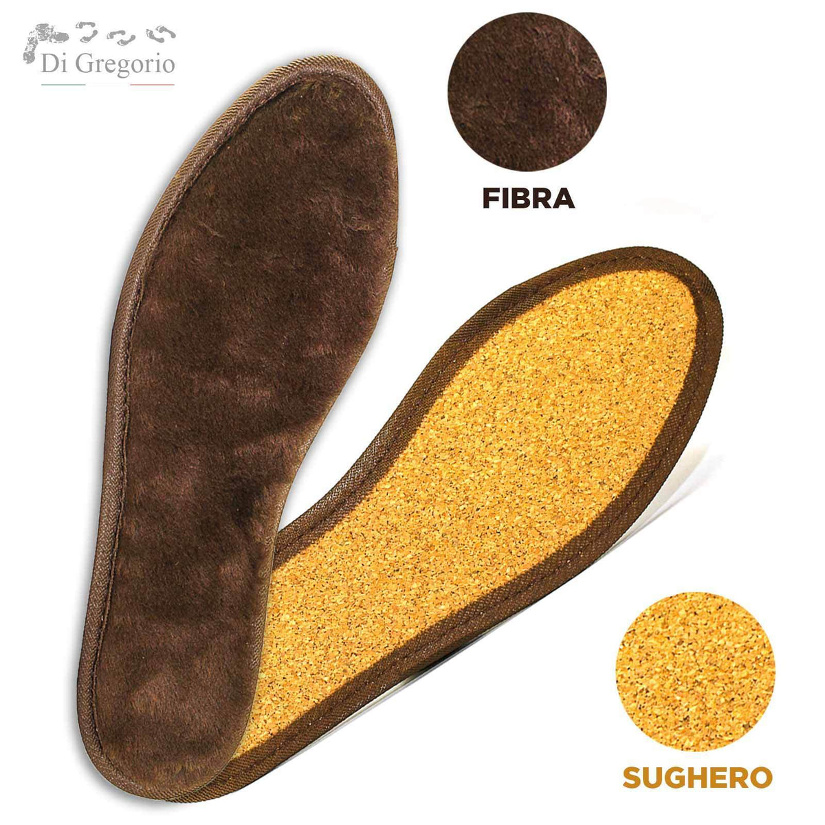 Solette Termiche Coimbra Vison Scarpe Stivali Fibra e Sughero Sottili Lavabili