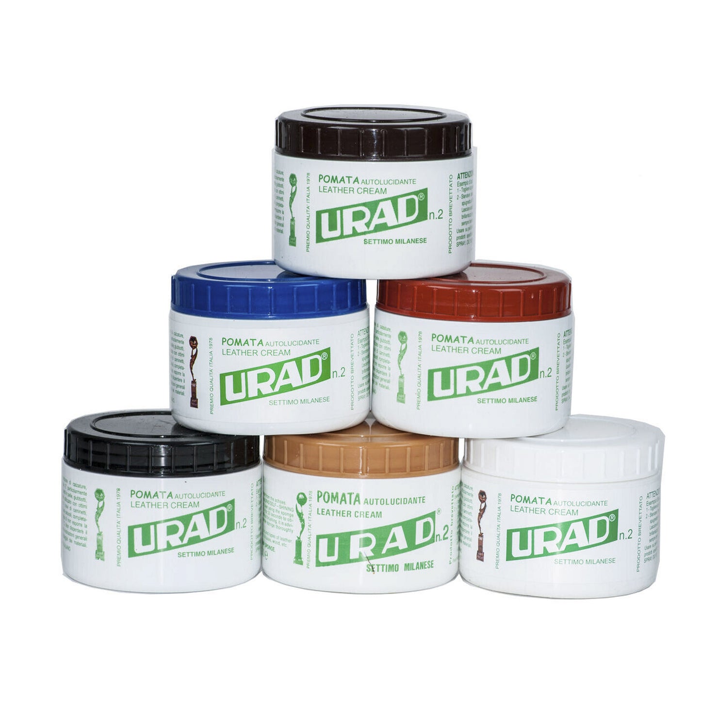 Urad Self-Shining Cream 200 ml for Shoes, Leather, Sofas, Bags and Car Interiors