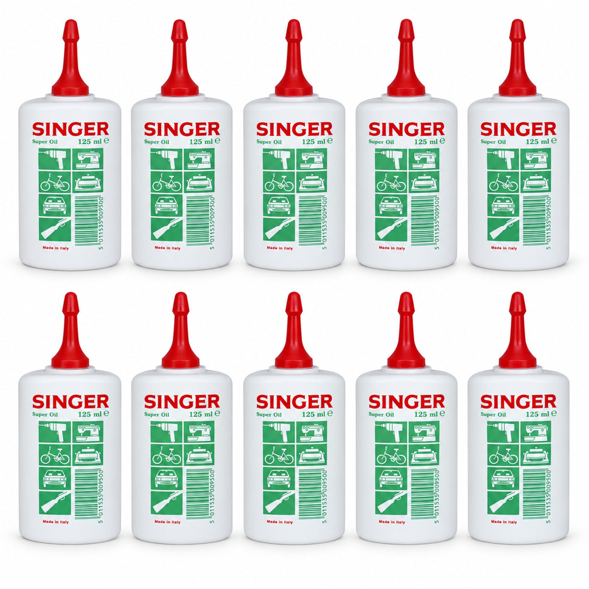 Olio singer lubrificante universale per macchine da cucire 125 ml antiruggine anticorrosione