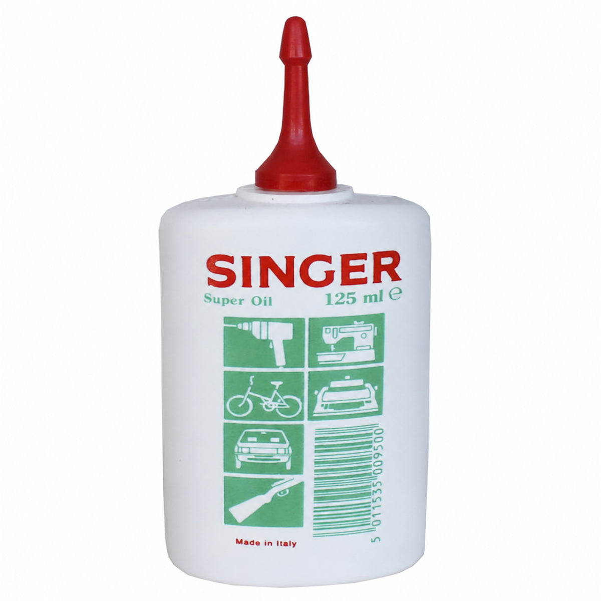 Olio singer lubrificante universale per macchine da cucire 125 ml antiruggine anticorrosione