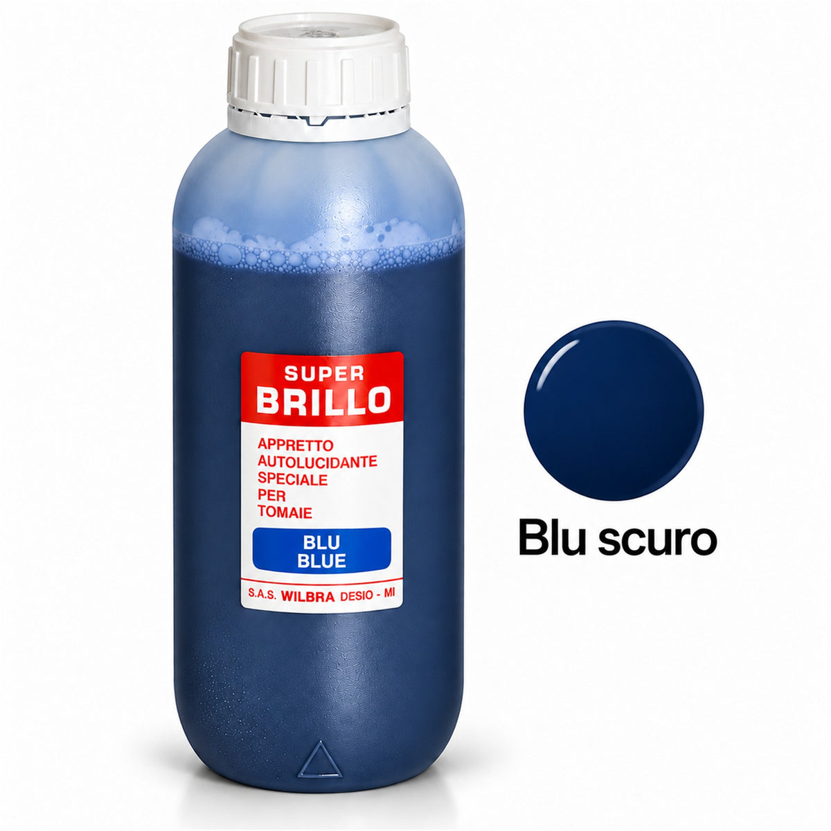 Super Brillo Wilbra 1 L Appretto Autolucidante Ravviva Colore Scarpe Borse e Pelle