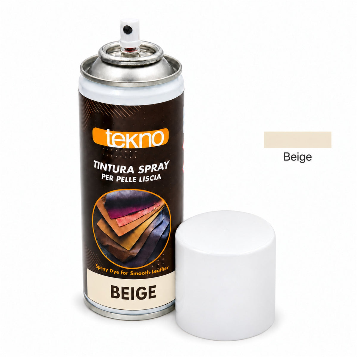 Tintura Spray Tekno per Pelle Liscia  Ricolorante Coprente per Scarpe Borse e Giacche