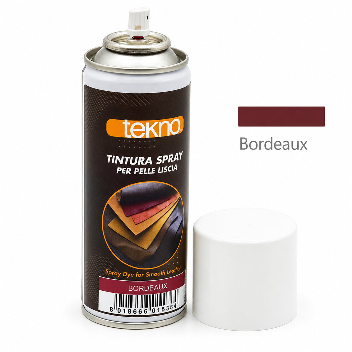 Tintura Spray Tekno per Pelle Liscia  Ricolorante Coprente per Scarpe Borse e Giacche