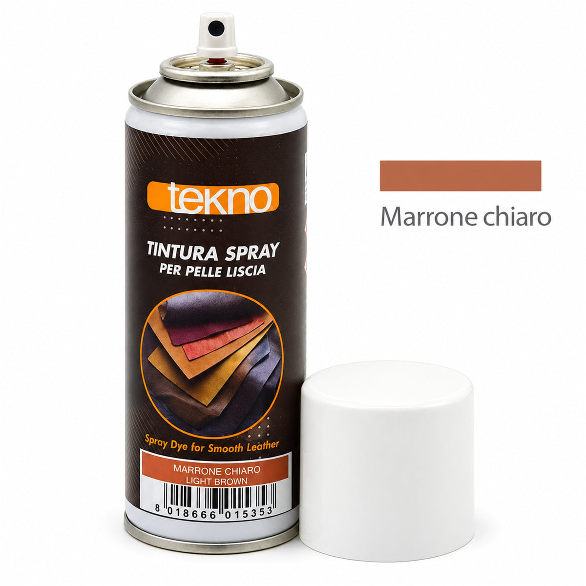 Tintura Spray Tekno per Pelle Liscia  Ricolorante Coprente per Scarpe Borse e Giacche