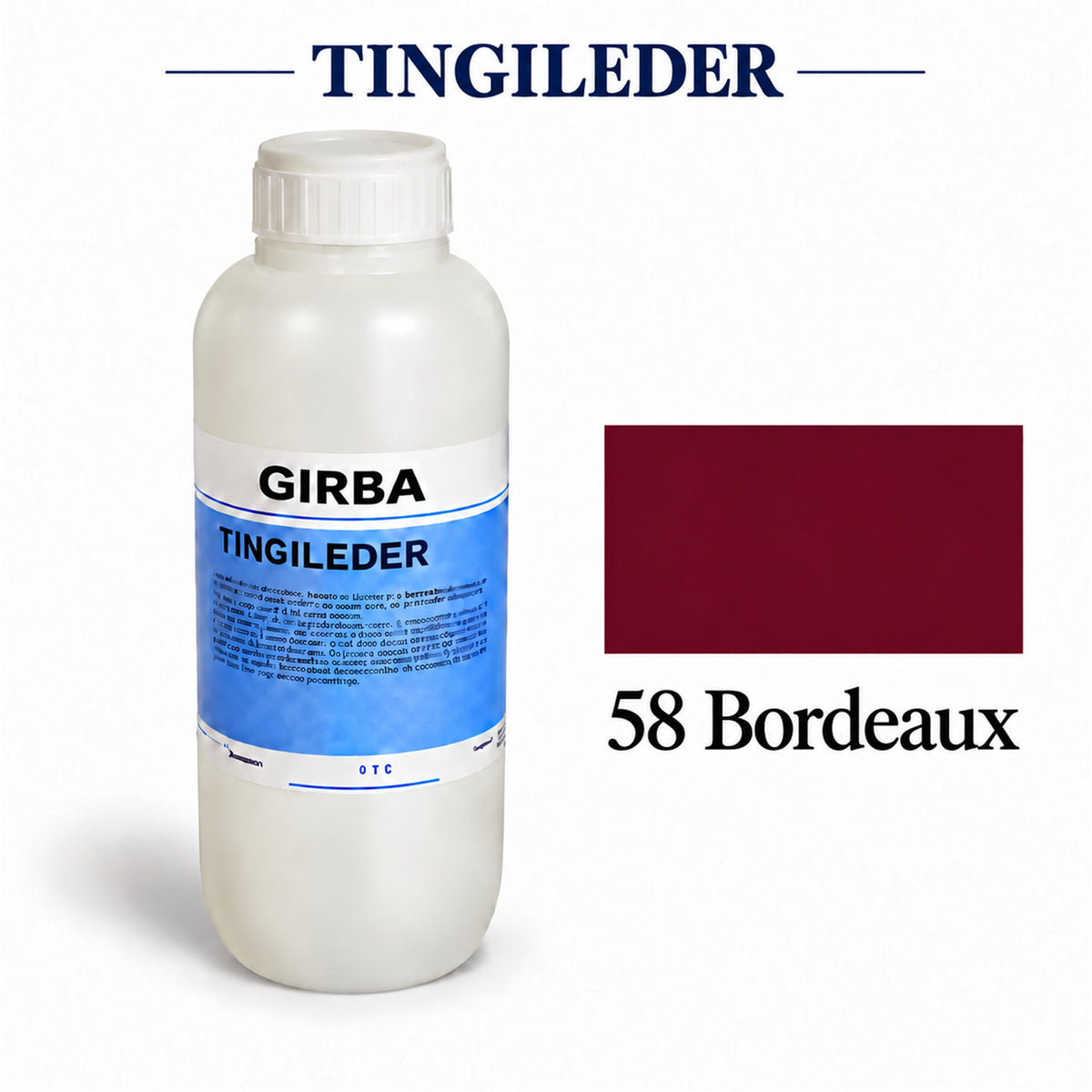 Tingileder da LT1 Tintura Penetrante per Cuoio e Pelle Ravvivante Colorante effetto sfumato
